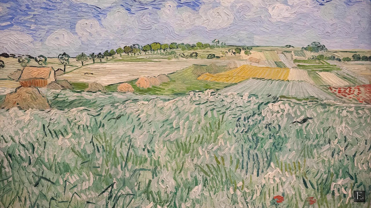 Focus - Classicguitar with Van Gogh | Enclosed Field with Peasant & others