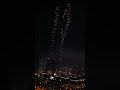 Burj Khalifa - Dubai - New Year fireworks display - 2012