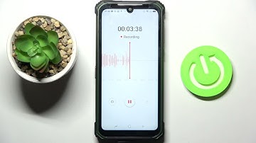 DOOGEE S86 PRO - How to Use Voice Recorder App & Record Sounds