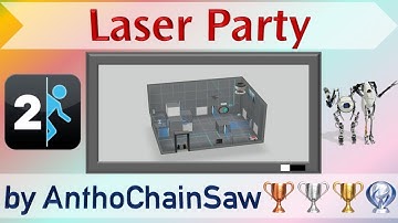 Portal 2 Custom Co-op Map - Laser Party (with MickeyUK)