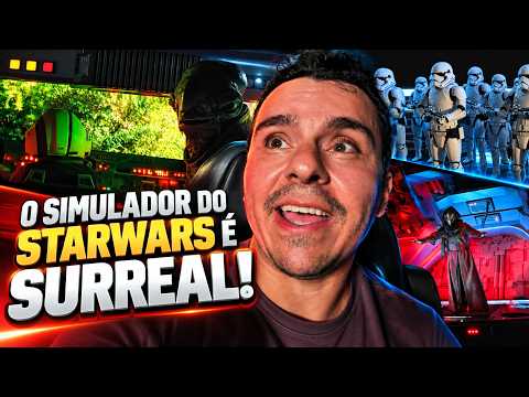 I OVERCAME MY FEAR OF GETTING SICK AND WENT ON THE STAR WARS SIMULATOR!