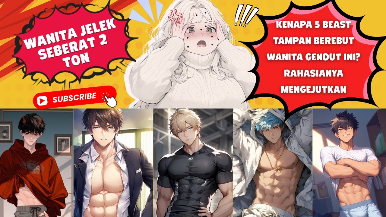 Kenapa 5 Beast Tampan Berebut Wanita Gendut Ini? Rahasianya Mengejutkan! | Episode 1+2 | Sub Indo
