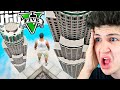 SALTANDO del EDIFICIO más ALTO de GTA 5! (Mods)