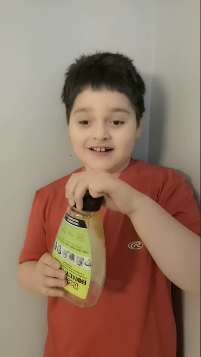 Frozen honey challenge! 🍯😋🐝 #frozenhoneychallenge #frozenhoney #frozenhoneytrend