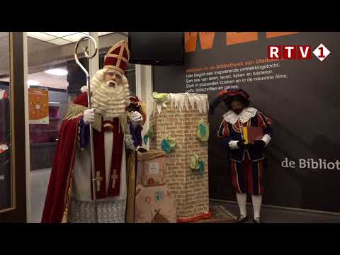 Sintrofilm Sinterklaas in de bibliotheek Stadskanaal