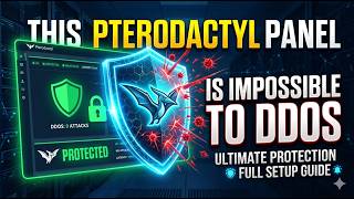This Pterodactyl Panel Is Impossible To DDOS | Ultimate DDOS Protection Guide