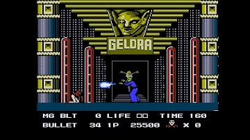 Rolling Thunder - Continue and Game Over Screen