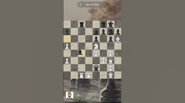 Daily puzzle in Chess.com || If I may Interject Trap #trending #shorts ,#short #new #chess #ff