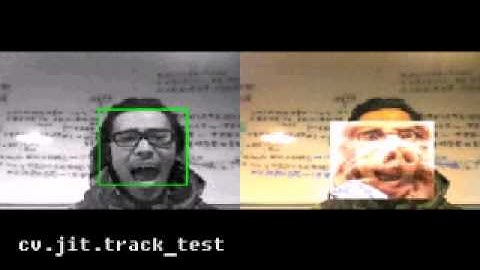 Max/MSP Jitter / cv.jit.faces - test