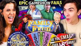 Boys Vs Girls Try Not To Fail  Epic Gameshow Gauntlet 2