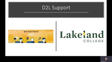 Student how-to: D2L Orientation