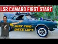 FIRST START! My 67 Camaro Runs For The First Time In YEARS