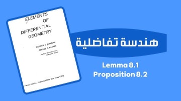 هندسة تفاضلية ch4 الدرس الثامن principal, Gaussian, Mean and Normal curvatures المقطع الاول