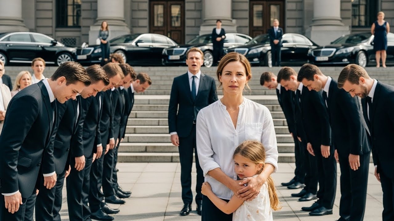 Fattig mamma hånad av sin man - Tills 10 lyxbilar avslöjade hennes sanna identitet.