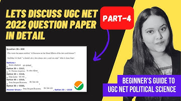 NTA NET JRF Political Science Question Paper #ugcnet #politicalscience #ntanet2023 #ugcnet2023