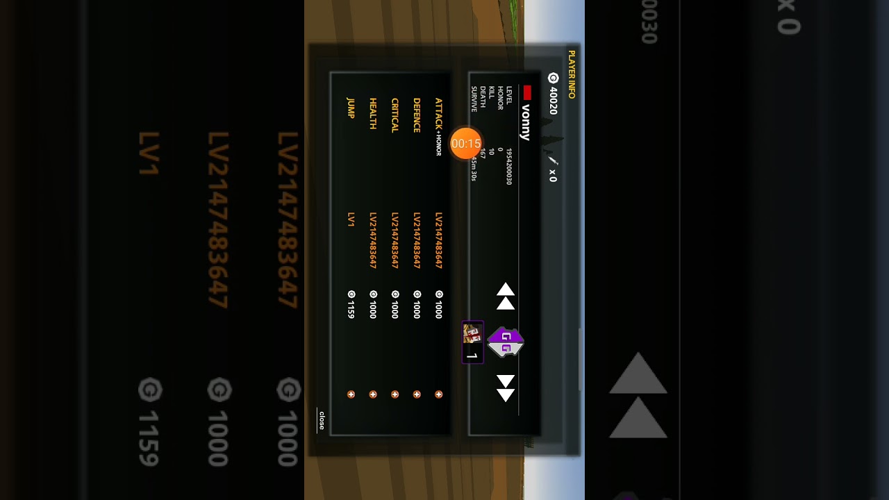 PBO hach ~ ×_×& kills 158 combo level up & points 1.11B | ob level 