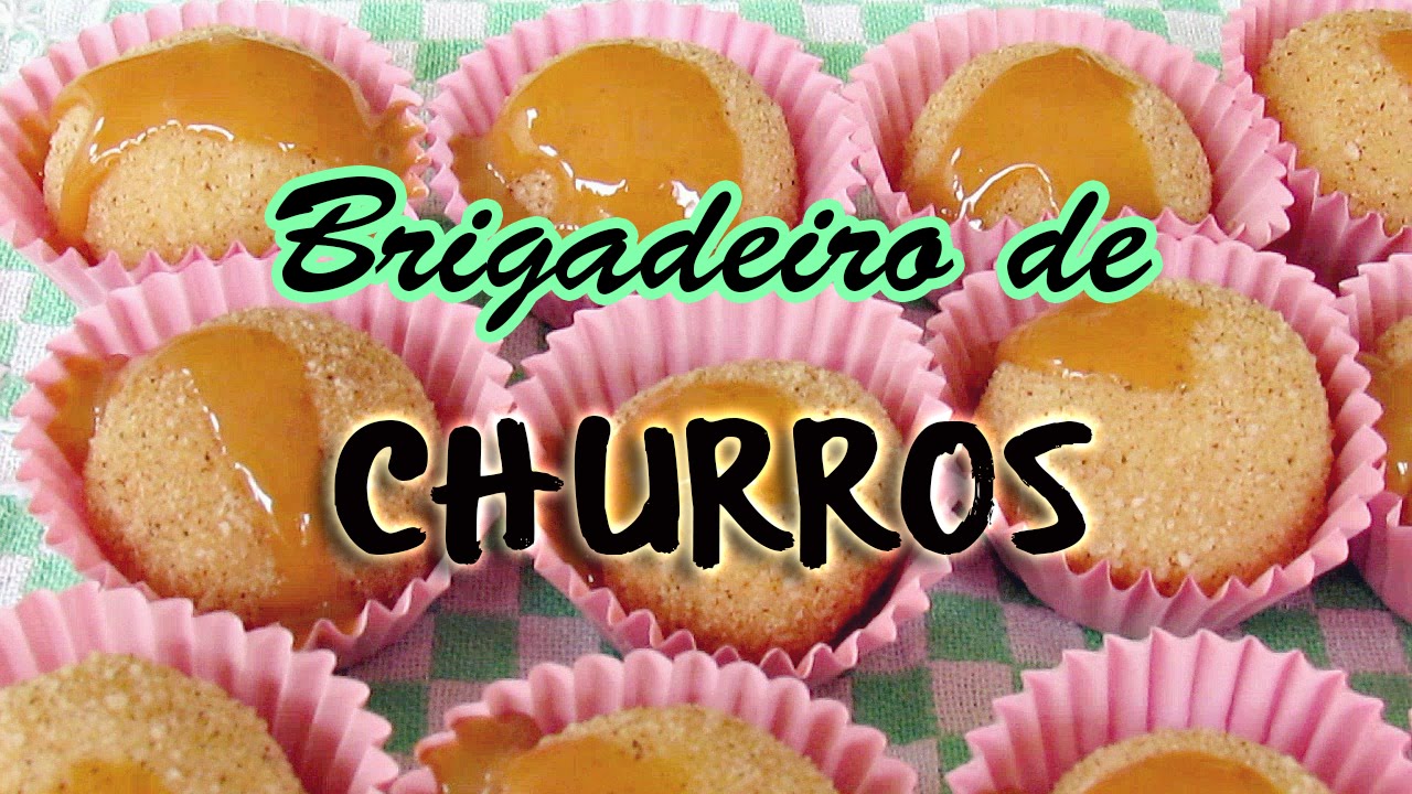 BRIGADEIRO DE CHURROS RECEITA RÁPIDA