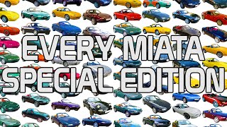 EVERY MX-5 Miata NA Special Edition Produced | On Board