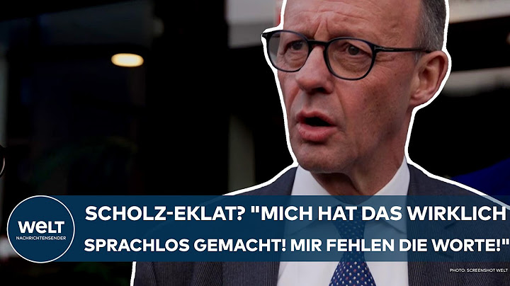 FRIEDRICH MERZ: Olaf Scholz? "Mich hat das wirklich sprachlos gemacht! Mir fehlen die Worte!"