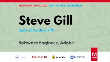 Steve Gill: State of Cordova and PhoneGap, 2017