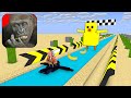 Monster School : FLYING GORILLA CHALLENGE - Minecraft Animation