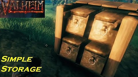 Valheim Storage System Stacking