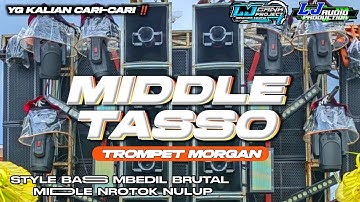 DJ BATTLE MIDDLE TASSO FULL BASS ANTI KETULOP❗DJ CEK SOUND TERBARU 2025 BY LJ AUDIO PRODUCTION 