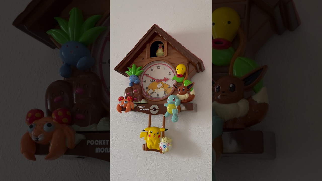 八*紅様 ポケットモンスター からくり時計 SEIKO CQ502B