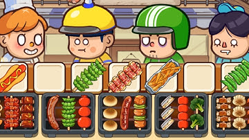 Grill Food: Sort Puzzle Game Gameplay Android Mobile