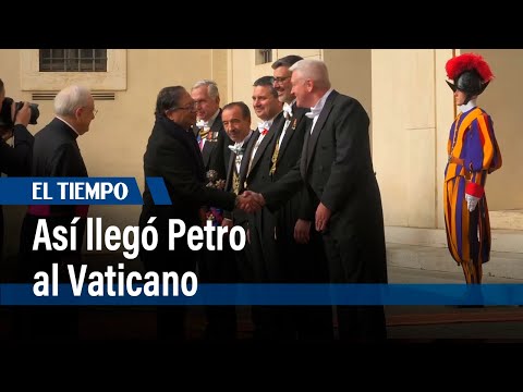 Reunión privada del papa Francisco y el presidente Petro | El Tiempo