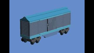 How To Build A Lego 1015 Manhattan Express Boxcar (Everyone's Hero)🇺🇲