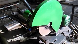 tronzadora,cortadora de metal casera . - YouTube