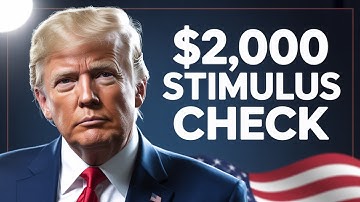 Stimuleringscheque van $ 2.000 - Trump bevestigt tariefdividend | Volledige update