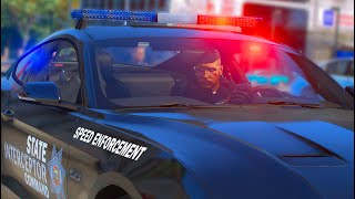 A Day In The Life Of A State Trooper In GTA 5 RP
