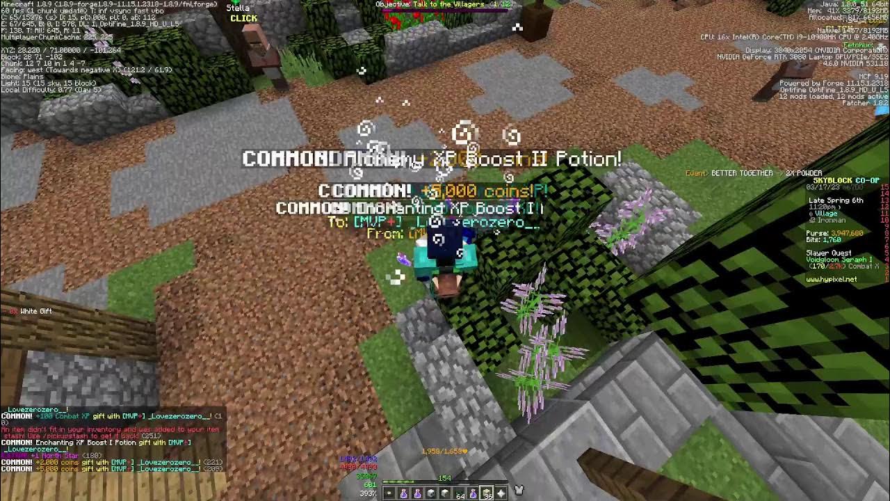 Hypixel Skyblock Fishing XP Carries!! YouTube