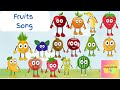 Fruit song  yummy fruits  fruits song  fruits dancing  learn fruit names  fun with fruits 