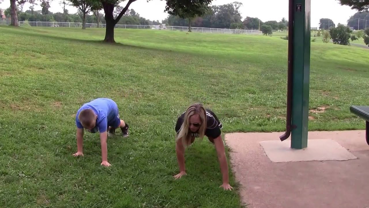 toning workout for women Boot Camp games to do with your kids