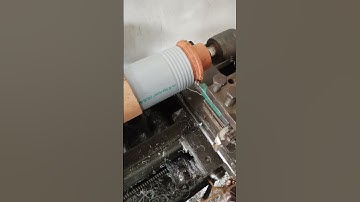 4 TPI thread #lathe #machine #threads #e #experiment #tools #diy #pvc #pipe #satisfying #art #2025