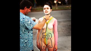 Video thumbnail of "Body Painting Art  - Canal 3 (by Quincas Moreira)"