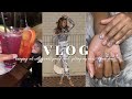 VLOG: GETTING MY NAILS + HAIR DONE, HANGING OUT WITH FRIENDS, AND WORK!