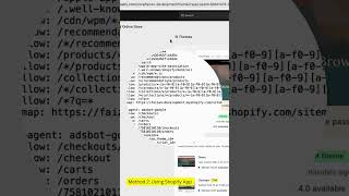 How to Edit Robots.txt in Shopify (Two Methods Explained)