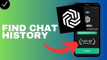 Where to find your chat history in the Chaton AI app?
