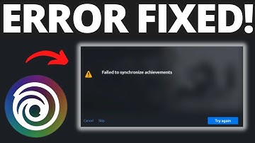 Fix Failed To Synchronize Achievements Error on Ubisoft Connect