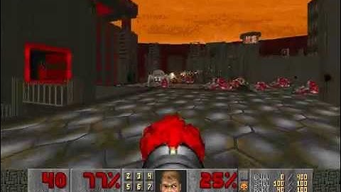 Doom 2 Combat Shock Level 2 UV Max in 24:17 (Goku)