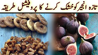 How to dry Figs at Home | Anjeer Banane ka tarika | Anjeer Sukhane ka tarika