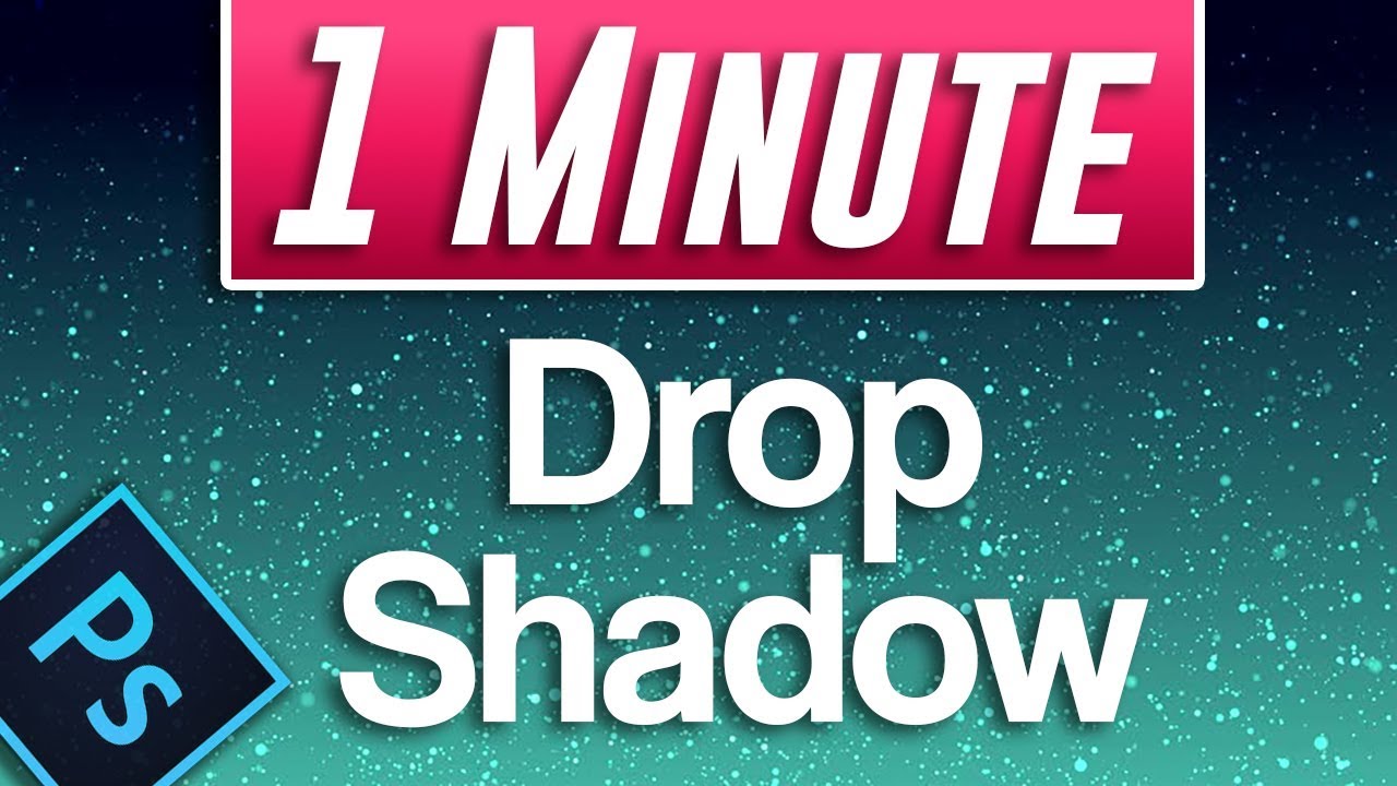 Add drop. How to add Shadow to text in Photoshop.