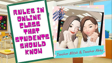 Rules in Online Class that Students Should Know