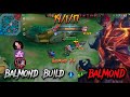 BALMOND 19 KILLS  1x MANIAC EXP LANER  VS ALDOUS DESTROYED BALMOND BEST BUILD/BUILD TOP BALMOND~MLBB