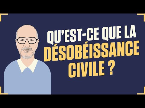 Vidéo: Différence Entre La Non-coopération Et La Désobéissance Civile