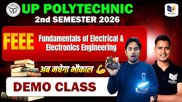 FEEE (Fundamental of Electrical & Electronics Engg) | Demo Class | Polytechnic 2nd Semester